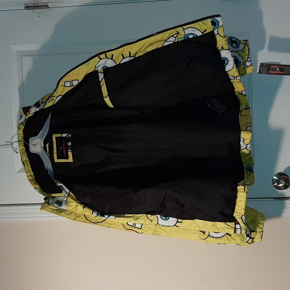 Nickelodeon Members Only SpongeBob Coat Brand NEW with Tags Men X-Large - Picture 8 of 15